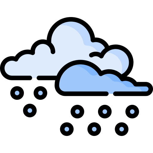 Snow weather snowy rain icon