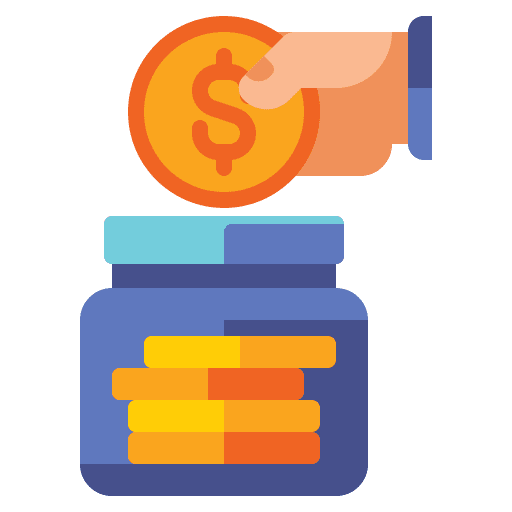 Savings saving finances banking icon