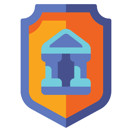 Security business bank business and finance icon
