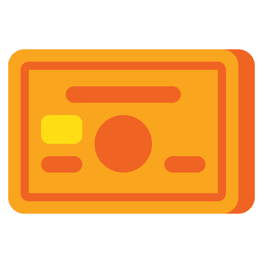 Charge card card business and finance charge card icon