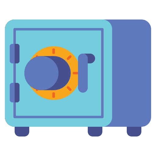 Safe safe deposit safe finance icon
