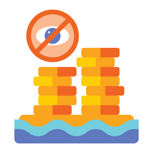 Tax haven finance economic finance and business icon