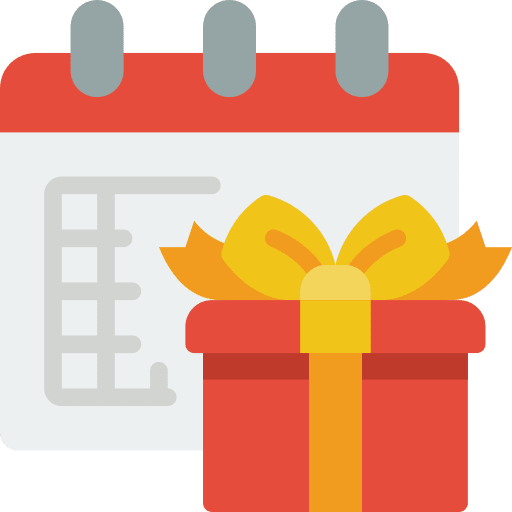 Calendar calendar advent calendar birthday icon