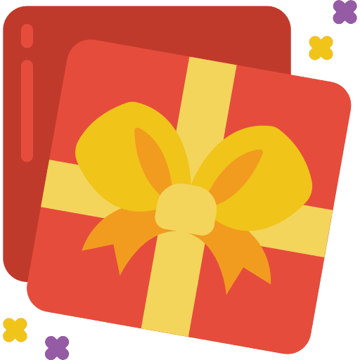 Present open gift surprise icon