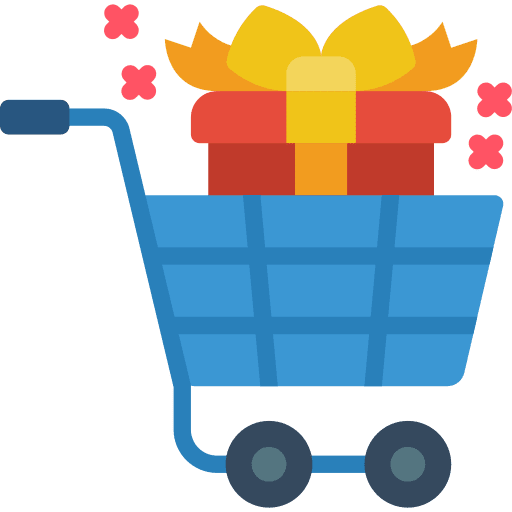 Cart cart gift present icon