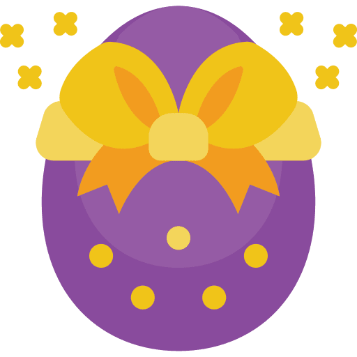 Egg present surprise gift icon