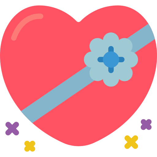 Heart valentines surprise heart icon