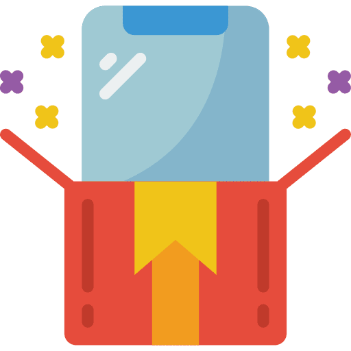 Present open present gift icon