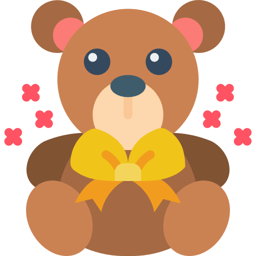 Teddy cute teddy gift icon