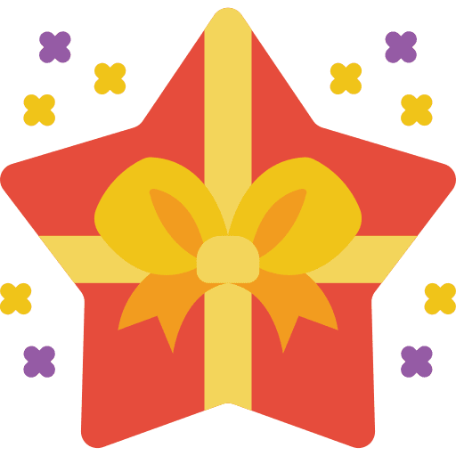 Present birthday and party present surprise icon