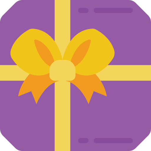 Present box surprise wrapping icon