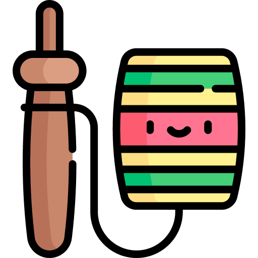 Balero balero childhood toy icon