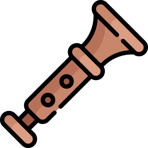 Chirimia music and multimedia music flute icon
