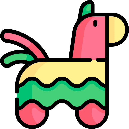 Piñata mexico donkey piñata icon