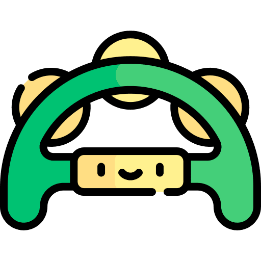 Tambourine jingle music and multimedia music icon
