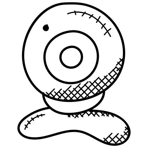 Web camera electronics webcams camera icon