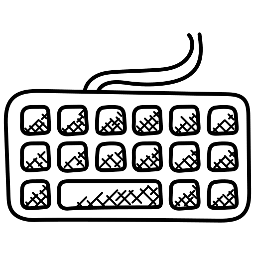 Keyboard edit tools computing keyboard icon