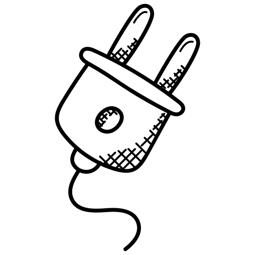 Plug device switch charger icon