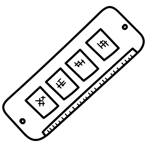 Ram processor ram memory technology icon