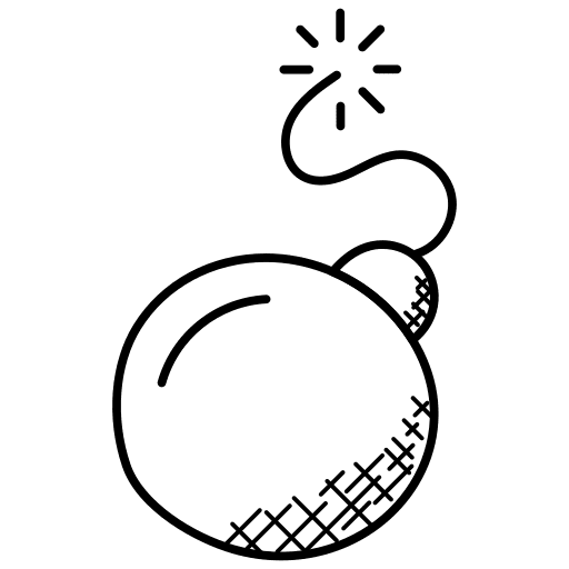 Bomb bomb miscellaneous weapon icon