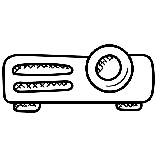 Projector gadget projector device media icon