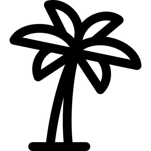 Date palm palm fruit botanical icon