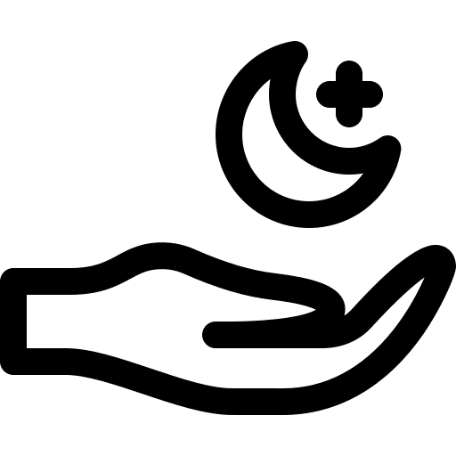 Islam moon star islam icon