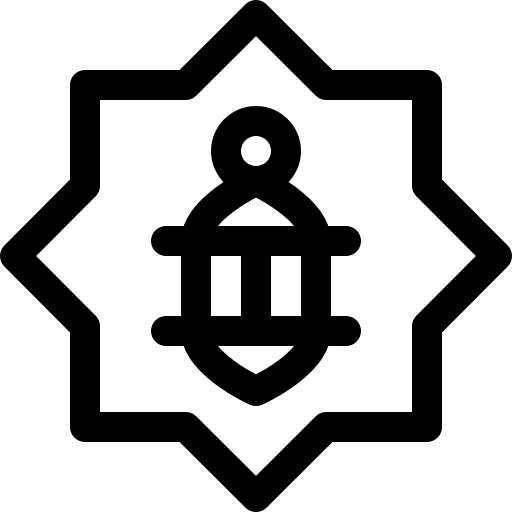 Lamp furniture and household celebration lamps icon