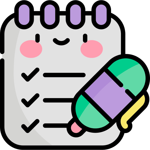 Tasks people objectives organization icon