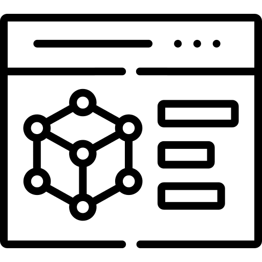 3d modeling monitor screen architecture and city 3d modeling icon