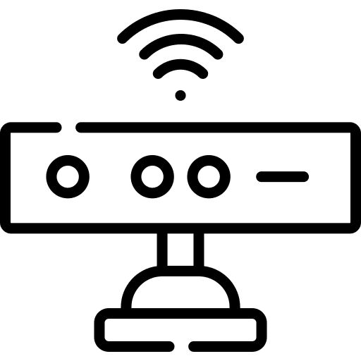 Kinect gaming electronics technology icon