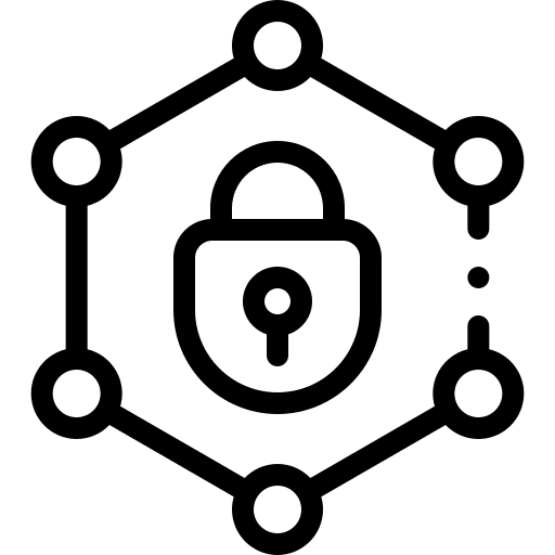Network network padlock ui icon