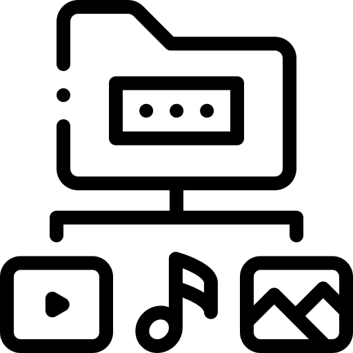 Electronic jpg clip music icon