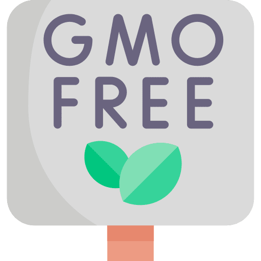 Gmo certificate food and restaurant gmo icon