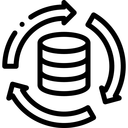 Synchronization network synchronise server icon