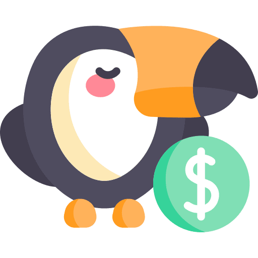 Wildlife animal rights money trade icon