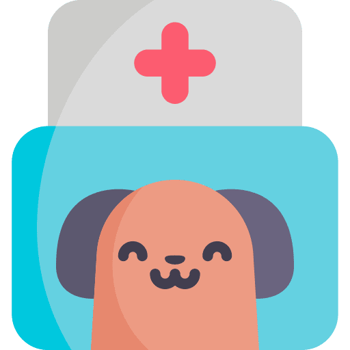 Veterinary veterinary dog animals icon