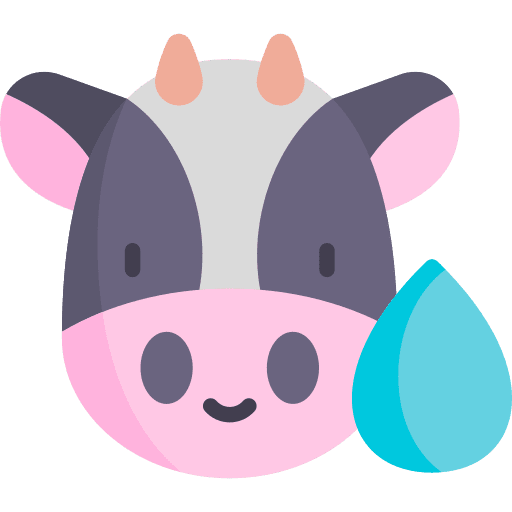 Cow animal kingdom water cow icon