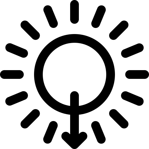 Sunset sunset sun holidays icon