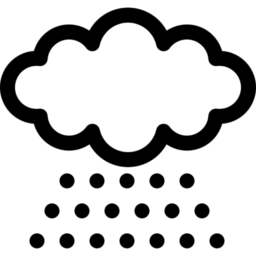 Hail sky nature weather icon