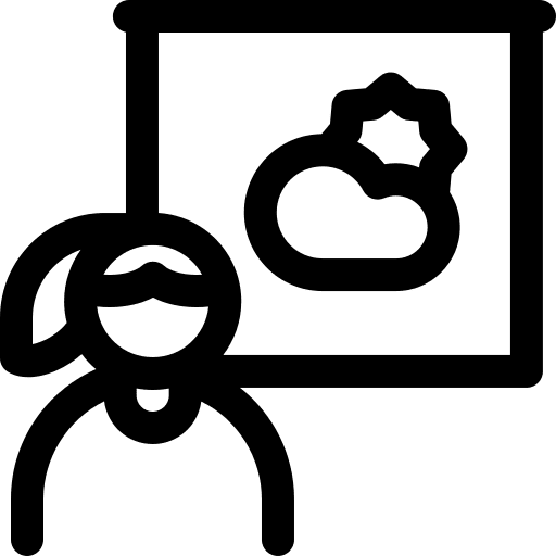 Meteorology map meteorology prediction icon