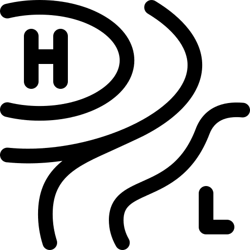 Weather elevation areas altitude icon