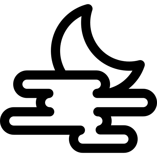 Fog fog haze meteorology icon