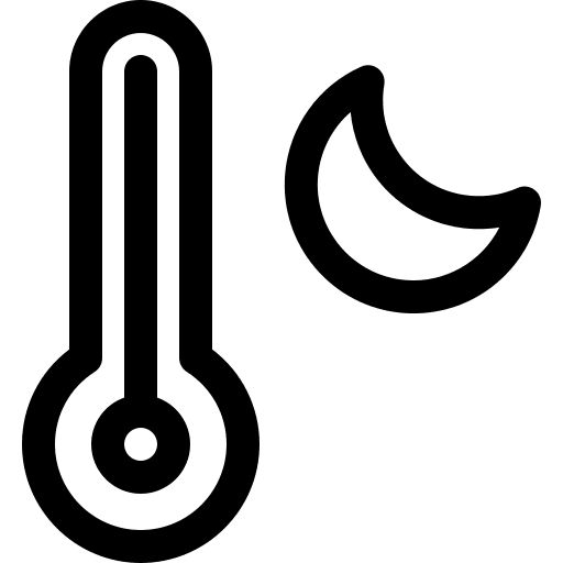 Temperature sky windy forecast icon