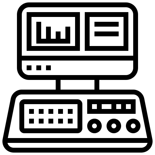 Control panel electronics options control icon