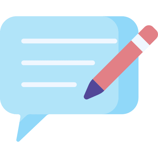 Chat conversation speech bubble chat icon