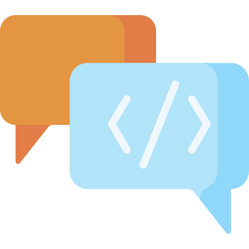 Chat dialogue message communications icon