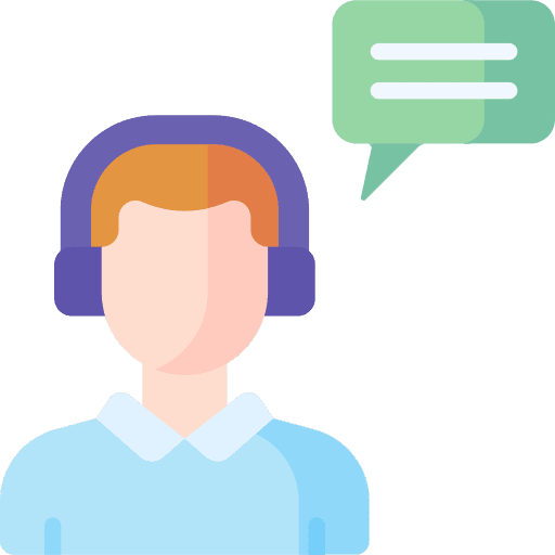 Chat message live communications icon