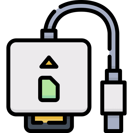 Card reader card reader usb drive icon