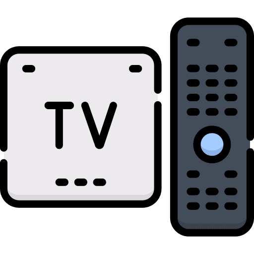 Tv box technology company tv box icon